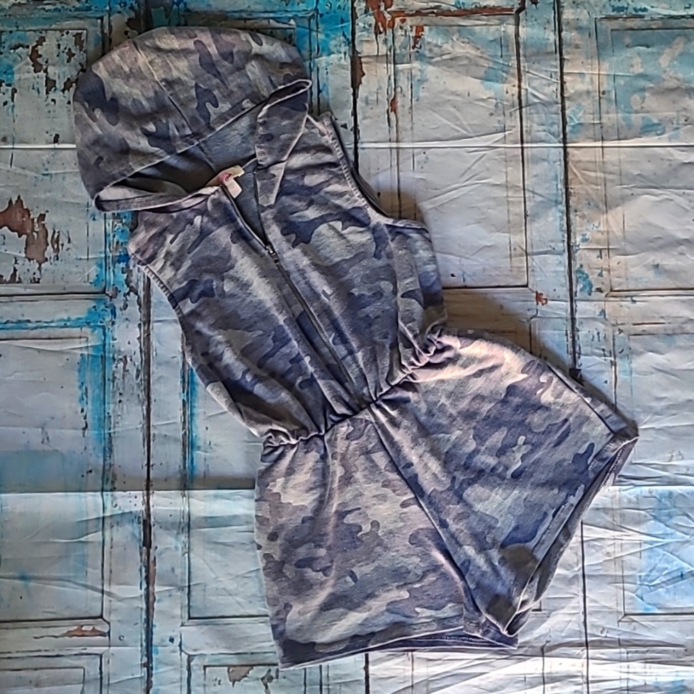 GB Girls Camo Romper